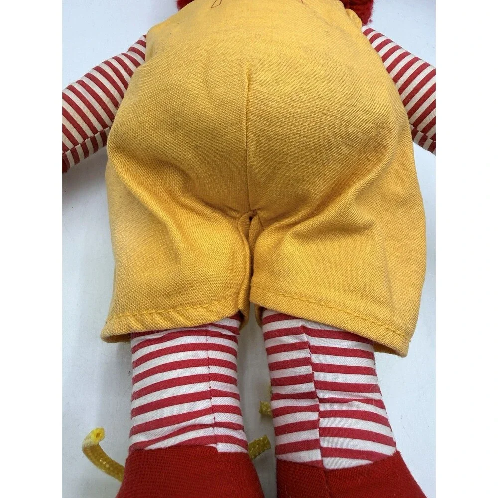 Vintage Ronald McDonald Plush Doll 1984 15